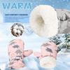 Fleece Lined Mittens for Baby Boys Girls,Baby Toddler Little Kids Winter Warm Gloves Mittens(4-8years,Pink) view 2