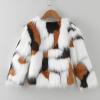 Girls Faux-r Jacket Coat Toddler Kids Autumn Winter Thicken Warm Fuzzy Outwear (A, 5-6 Years) view 3