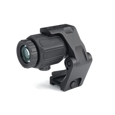 Tactical G43 3X Magnifier with FTC QD Mount Combo2.26" Optical Centerline HeightQuick Release & Flip-to-Center (FTC) MechanismCNC Aluminum (BK)