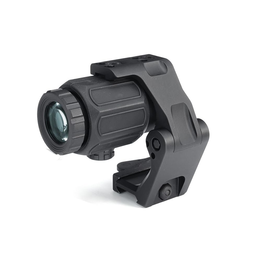 Tactical G43 3X Magnifier with FTC QD Mount Combo2.26" Optical Centerline HeightQuick Release & Flip-to-Center (FTC) MechanismCNC Aluminum (BK)