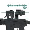 Tactical G43 3X Magnifier with FTC QD Mount Combo2.26" Optical Centerline HeightQuick Release & Flip-to-Center (FTC) MechanismCNC Aluminum (BK) view 3