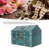 ZYLLZY Treasure Box,Treasure Chest Storage Box with Combination Lock Handcraft Exquisite Wood Treasure Box, Wooden Combination Lock Box for Jewelry(Green) view 3