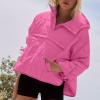 Midelxp Women's Pullover Puffer Jacket - Quilted Lightweight Winter Coat with Pockets - Fall Jacket view 4