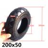 200 * 50 Electric Scooter Tire - 8 Inch Electric Scooter Pneumatic Tyre Multifunction Easy Install Off Road Wheel Tire Replacement, Inflatable Inner and Outer Rubber Tires view 2