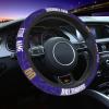 Baltimore Custom Car Steering Wheel Covers,Add Personalized Name,Non-Slip Steering Wheel Cover Car Interior Accessories,Universal 15 Inch Fit Suit for Most Car,SUV,ATV,Truck view 1