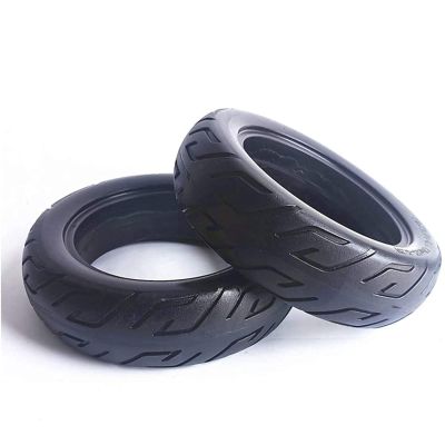 10 Inch Solid Tire Electric Scooter 10X2.70-6.5 70/65-6.5 Non Slip Wear Resistant Rubber, Maintenance Free and Puncture-Proof Tire, Safe and Comfortable Tires on Tire Replacement