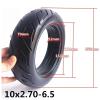 10 Inch Solid Tire Electric Scooter 10X2.70-6.5 70/65-6.5 Non Slip Wear Resistant Rubber, Maintenance Free and Puncture-Proof Tire, Safe and Comfortable Tires on Tire Replacement view 3