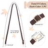 PandaHall 5 Color Adjustable Shoulder Strap, 28.152 Inch Leather Strap for PU Leather Crossbody Bag, Removable Tote Bag Strap with Gold Lobster Buckle view 2