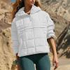 Midelxp Women's Quilted Puffer Jacket - Lightweight, Warm Winter Outerwear with Pockets view 2