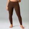 Colorfulkoala Women's Dreamlux High Waisted Workout Leggings 28'' Inseam Yoga Pants(M, Roasted Chestnut) view 4