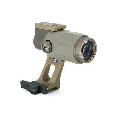 Tactical G33 3X Magnifier with FTC QD Mount Combo2.91" Optical Centerline HeightQuick Release & Flip-to-Center (FTC) MechanismCNC Aluminum (G33 with 2.91" Mount DE)