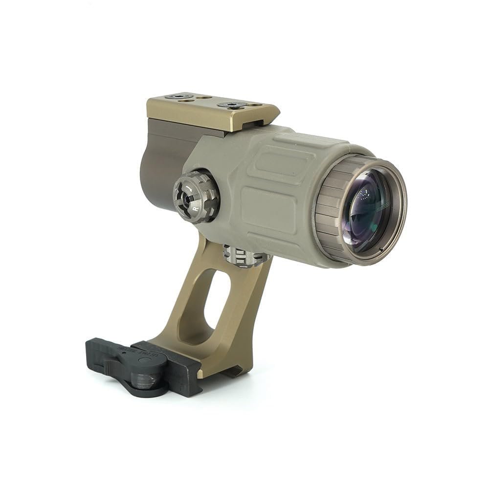 Tactical G33 3X Magnifier with FTC QD Mount Combo2.91" Optical Centerline HeightQuick Release & Flip-to-Center (FTC) MechanismCNC Aluminum (G33 with 2.91" Mount DE)