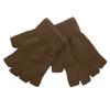 ECYC Unisex Winter Half Finger Gloves, Winter Warm Fingerless Mittens Knitted Stretchy Gloves for Men Women view 1