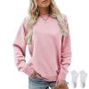 Women's Long Sleeve Sweatshirt Casual Crewneck Loose Fit Tops Pullovers Gifts view 1