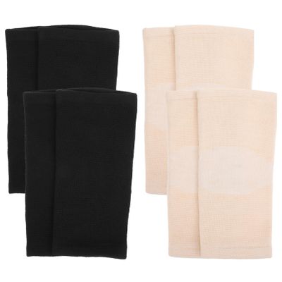 FOMIYES 2pairs Breathable Warm Knee Pads for Men Women of Unisex Compression Sleeves for Fitness Gardening and Sports Support Soft and Comfortable Lined