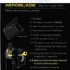 ZECHAO Portable Bike Lock,Folding Bike Lock Safe Anti-Theft Bike Lock Mountain Bike Road Bike Lock Anti-Theft Lock (Color : White, Size : 9.5 * 5.5 * 2.5cm) view 3