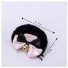 1 Pair Kawaii Round Teddy Bear Ear Hair Clips Brown Headband Cosplay Halloween Animal Ears Clips Flannel Hair Accessories view 2