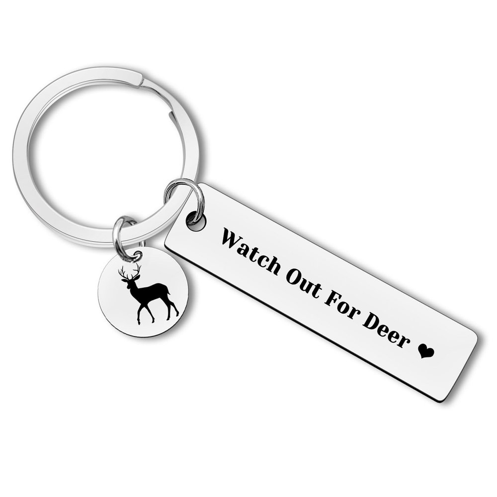 Funny Drive Safe Keychain New Driver Gifts for Son Daughter Father Drive Safe Keychain for Husband Boyfriend Trucker Bus Driver Sweet 16 Birthday Present Christmas Anniversary Graduation Present