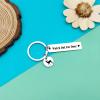 Funny Drive Safe Keychain New Driver Gifts for Son Daughter Father Drive Safe Keychain for Husband Boyfriend Trucker Bus Driver Sweet 16 Birthday Present Christmas Anniversary Graduation Present view 2