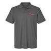 Campus Lab Marist College Primary Logo Men's Adult 100% Cotton Knit Polo Shirt, Charcoal, 3X-Large view 1