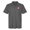 Campus Lab SU (Passhe) Primary Logo Men's Adult 100% Cotton Knit Polo Shirt, Charcoal, XX-Large view 1