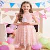Arshiner Tulle Tutu Dress for Toddler Girls Baby Girl Mermaid Tutu Princess Party Sundress (Pink Flower, 2T) view 2