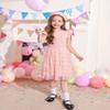 Arshiner Tulle Tutu Dress for Toddler Girls Baby Girl Mermaid Tutu Princess Party Sundress (Pink Flower, 2T) view 4