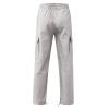 Sweatpants Men Brown Mens Cotton Joggers with Pockets Men's Texture Set Mens Straight Leg Sweatpants Thick Fleece Sweatpants Two Tone Sweatpants Men Men's Black Pants S view 3