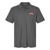 Campus Lab Valdosta State University Primary Logo Men's Adult 100% Cotton Knit Polo Shirt, Charcoal, 3X-Large view 1