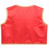 LiiYii Men's Arabian Prince Vest Tops Sleeveless V Neck Vest Cardigan Waistcoat for Halloween Burgundy Medium view 4