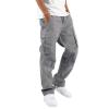 Athletic Fit Running Joggers for Men Mens Warm Sweatpan Mens Sweatpants Sweatpants White Men Mens Sweat Pants with Pockets Jerzee Sweatpants for Men Pocket Size Birthday Gifts for Men view 3