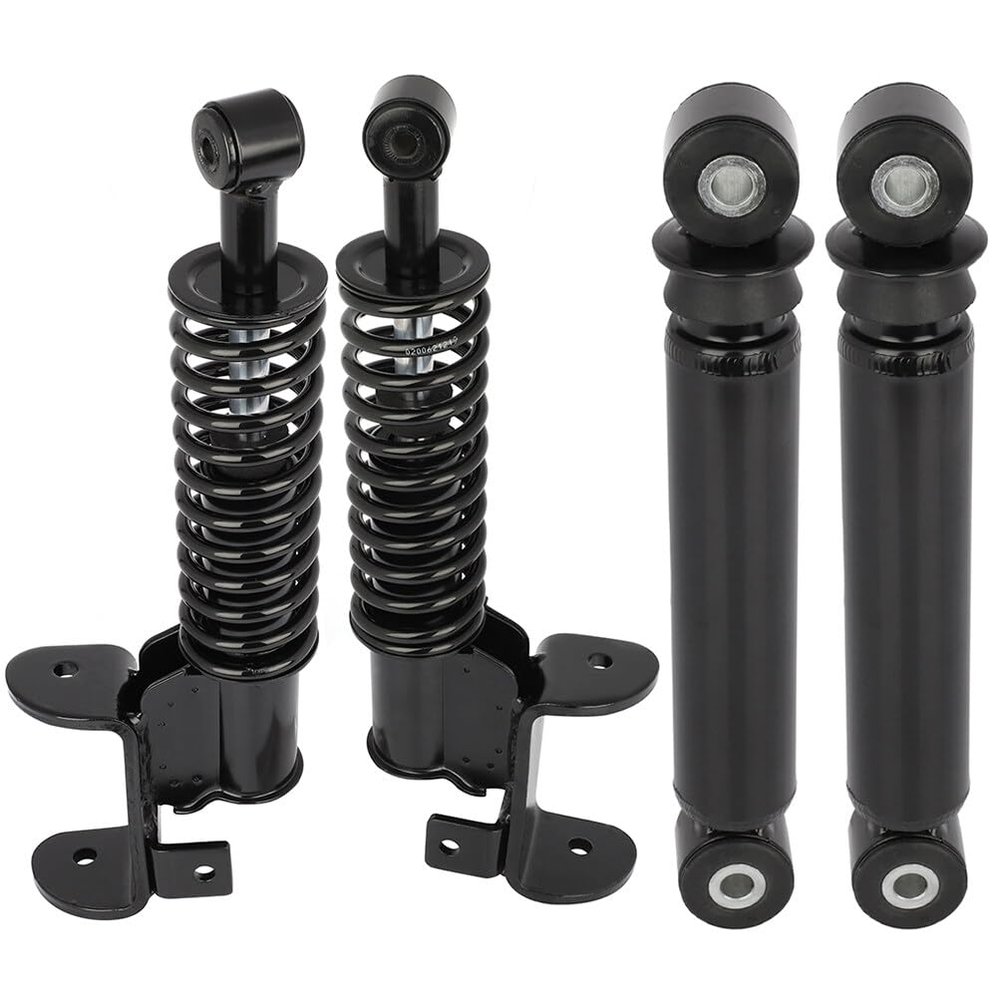 Aintier Golf Cart Front Rear Shocks Absorbers for EZGO RXV 2008 Up Models,Passenger Side and Driver Side and Rear OEM 601246, 611724, 603024-4PCS