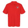 Northeastern University Primary Logo Men's Adult 100% Cotton Knit Polo Shirt, Red, XX-Large view 1