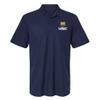 Campus Lab University of Northern Colorado Primary Logo Men's Adult 100% Cotton Knit Polo Shirt, Navy, XX-Large view 1