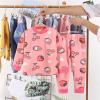 Toddler Girl Boy Cartoon Print Top Pants Casual Loose Home Wear Set For 0 To 7 Years Teen Girl Crop (Pink, 4-5 Years) view 2