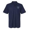 Lincoln University Mo Primary Logo Men's Adult 100% Cotton Knit Polo Shirt, Navy, 3X-Large view 1