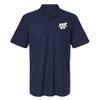 Campus Lab Washburn University Primary Logo Men's Adult 100% Cotton Knit Polo Shirt, Navy, XX-Large view 1
