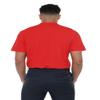 University of Lynchburg Primary Logo Men's Adult 100% Cotton Knit Polo Shirt, Red, XX-Large view 3