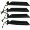 LiteFighter T-Stakes, Set of 4, Black, 11.75in x 0.75in, TB1104-BLK view 1