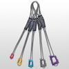 TRANGO Offset Nuts Wire Taper (7-Red 9.4-15mm, 7kN) | Rock Climbing Passive Anchor Protection view 2