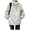 Ymosrh Waterproof Jackets for Men, Rain Lightweight Packable Coats Men Jackets with Hood Windbreaker Men's Coats Mens Jackets Golf Large Raincoat Jackets Shell Big Coats Jackets (XL, Khaki) view 1