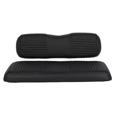 AINTIER Golf Cart Seat Covers Dress UP Older Golf Cart Durable Material Fit Like a Glove for Club Car, EZGO, Yamaha, Rear, Easy to Install, Black