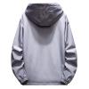 Ymosrh Mens Rain Jacket, Windbreaker Lightweight Packable Jacket Windproof Waterproof Coat Winter Jackets for Men Jackets Big and Tall Jackets Long with Hood Men's Coats Jacket (M, Gray) view 4