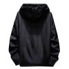 Ymosrh Jacket for Men, Windbreaker Lightweight Packable Jacket Windproof Waterproof Rain Coat Cool Jackets Men Chaqueta Impermeable para Hombre Long Jacket Men's Mens Jackets Coats (7XL, Black) view 4