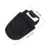 Sosoport Bowling Shoe Covers 2 Pairs Black Cotton Cloth Slider view 2