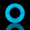 UZIAH 8 Packs of 72mm 76mm 80mm Luminous Wheels Mute Skate Inline Wheels High Speed Outdoor Skate Luminous Wheels Replacement Wheels,Blue,72mm view 2