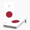 Skip's Garage Japanese Flag 2x4 Cornhole Boards - All Weather Bags - NO Additional Accessories view 1