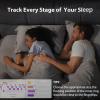 Smart Ring Sleep Fitness Tracker,Records Sleep, Heart Rate, Temperature, Blood Oxygen and Pedometer,Health Ring with Charging Case, White US 12 view 3