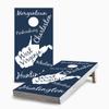 Skip's Garage West Virginia State Pride 2x4 Cornhole Boards - All Weather Bags - Include Hole Lights + Score Combo view 1