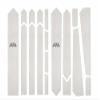 All Mountain Style Bike Frame Protection Kit - 18-Piece Clear Film for Gravel & Road - Ultra-Light 200m PVC, Scratch-Resistant, Easy DIY Install - Clear view 2